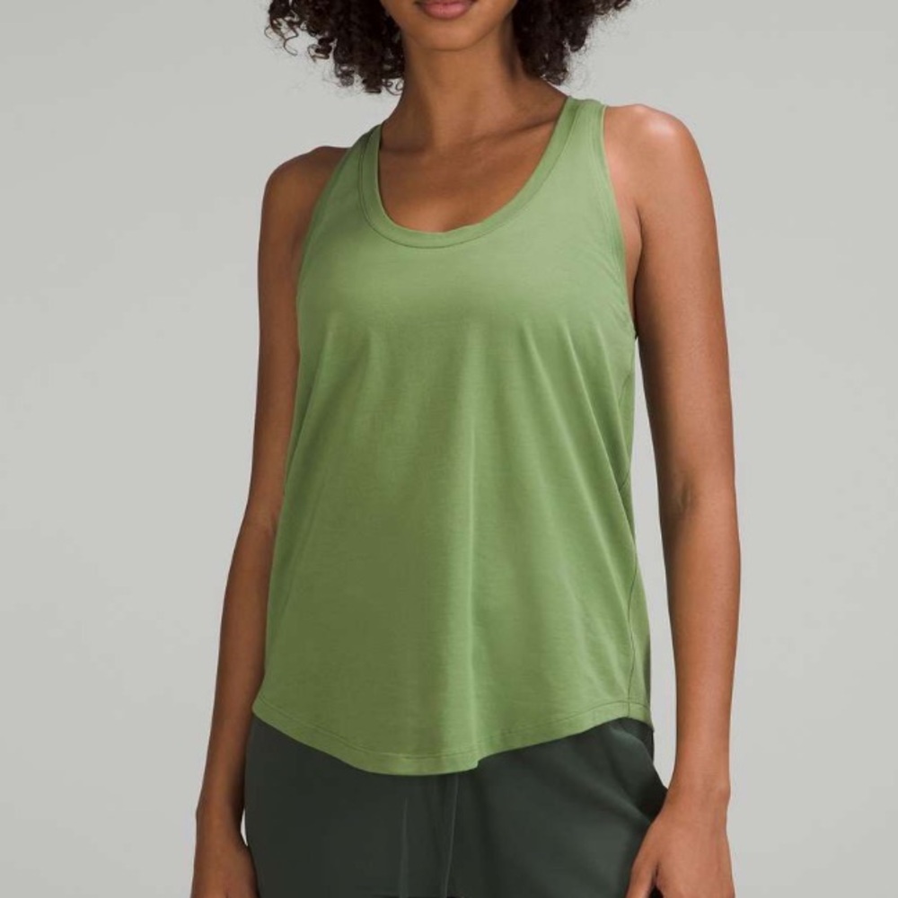 lululemon athletica green love tank